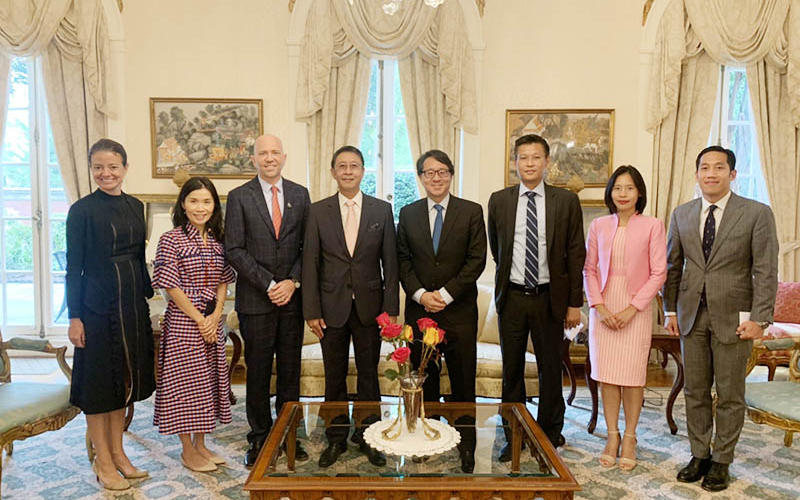 August 31st, 2021 Equator Pure Nature representatives met with Thailands Ambassador to the United S