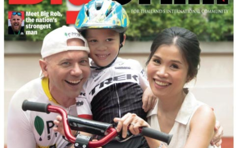 June 2019, Peter and Jeng Wainman, our founders, on the cover of BigChilli, Thailands