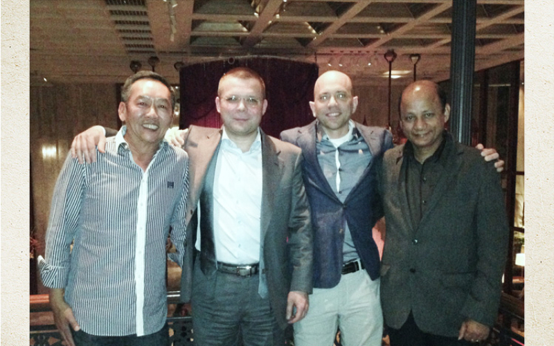 Dinner: Mr. Praphant Asava-aree, Mr. Alexander Nikolaev, Mr. Peter N. Wainman, Mr. Abinash Majhi