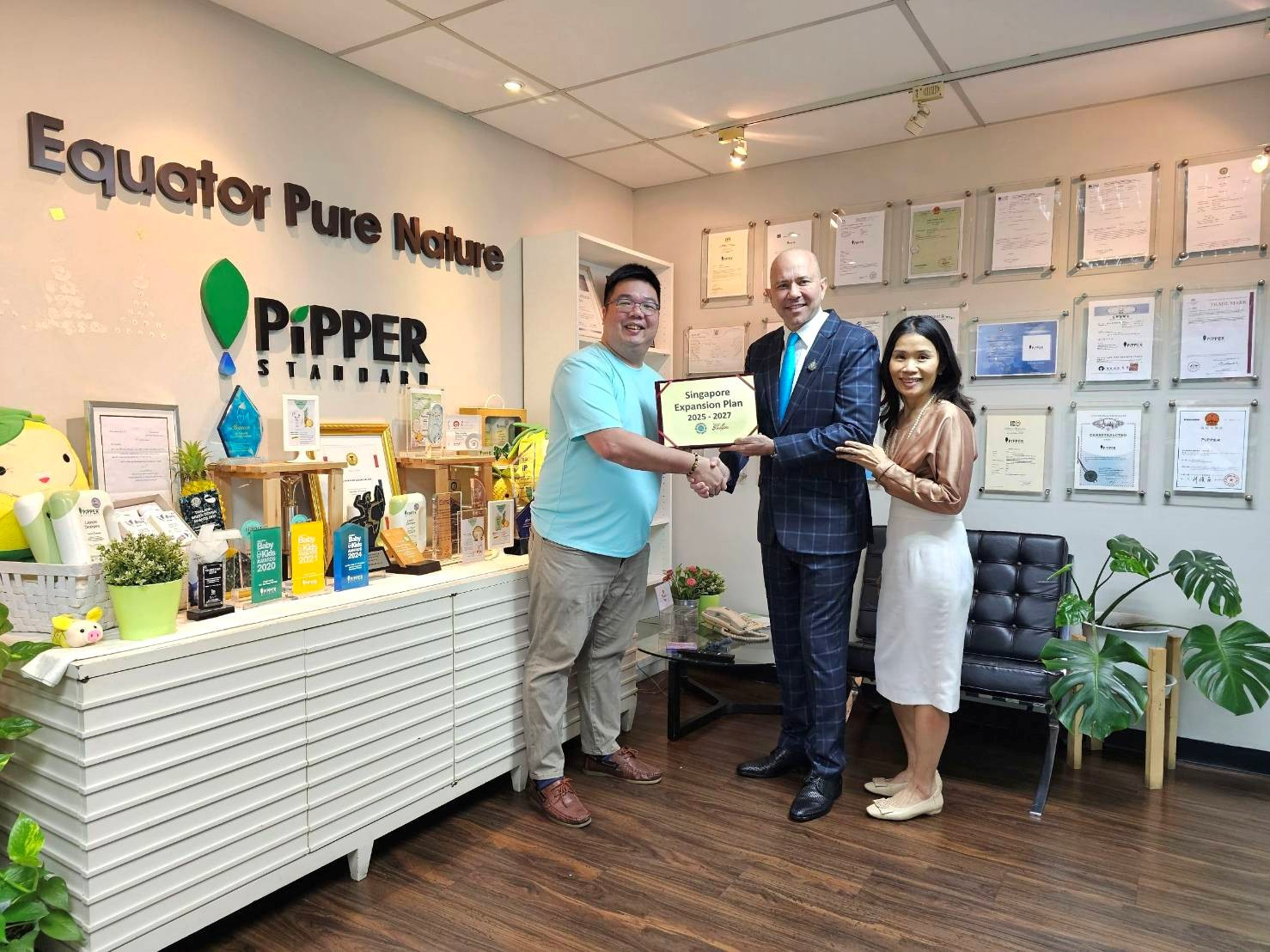22 กันยายน 2568 Equator Pure Nature ประกาศขยายตลาด Pipper Standard สู่สิงคโปร์